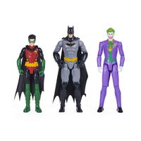 Tegelaskujude komplekt Spin Master DC Comics 3-in-1 Batman, Robin, Joker, 30 cm