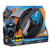 Sõiduk figuuriga Batman Katana Blade Batwing, 6074110, must