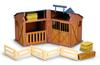 Mängukomplekt Collecta Stable Playset & Accessories, 89333, pruun