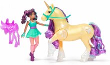 Nukk Spin Master Unicorn Academy Ava & Plant Magic Leaf, 11 cm, mitmevärviline