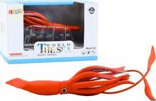 Mängukujuke Lean Toys kalmaar, 4 cm, oranž