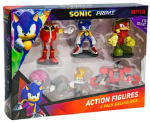 Kogumisfiguurid P.M.I. Kids World Sonic Prime, SON6070, 6 tk