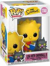 Vinüülfiguur Funko Pop The Simpsons Lisa with Snowball II, 1740, 9 cm
