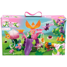 Mängukomplekt Brio Flora Flower Town Deluxe Set