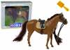Mängukujuke Lean Toys Horse, 16 cm, pruun