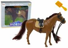 Mängukujuke Lean Toys Horse, 16 cm, pruun