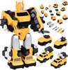 Tegevusfiguur Jokomisiada Magnetic Transformer Robot Toy ZA6009 kollane