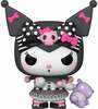 Vinüülfiguur Funko Pop Sanrio Hello Kitty Kuromi with Baku 20th Anniversary, 9 cm