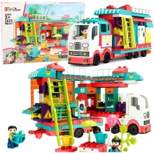 Konstruktors Lean Toys matkaauto, 98 tk