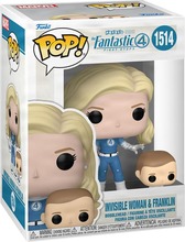 Vinüülfiguur Funko Marvel The Fantastic Four First Steps - Invisible Woman & Franklin