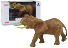 Kogumisfiguur Lean Toys Aafrika elevant tõstetud londiga Safari