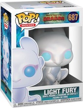 Vinüülfiguur Funko Pop How To Train Your Dragon 3 Light Fury