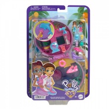 Figuuride komplekt Mattel Polly Pocket Dolphin Aquarium Compact set, HWN96