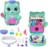 Figuuride komplekt Mattel Polly Pocket Set Sail Kitty, roheline