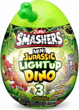 Mänguasi Smashers Mini Jurassic muna helendava dinosaurusega
