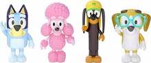Mängukujuke Tm Toys Bluey & Friends BLU13014, 4 tk, mitmevärviline