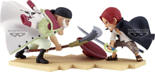 Figuriiin Banpresto One Piece World Collectable Log Stories Edward Newgate vs. Shanks, 13 cm