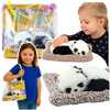 Dekoratiivne figuur Lean Toys Sleeping Panda on a Pillow