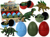Figuriiin Lean Toys dinosauruse muna, 9 cm, 3 värvi