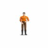 Figur Bruder mees pruunide teksadega, 60007