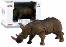 Mängukujuke Lean Toys Animal Series Rhinoceros, 12287, 14 cm