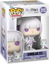 Vinüülfiguur Funko Pop Re:Zero Emilia with Puck, 2112