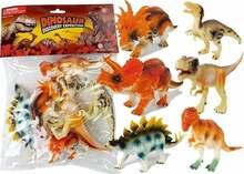 Figuriiinide komplekt Lean Toys dinosaurused, 6 tk, 10 cm