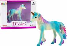 Mängukujuke Lean Toys Dream World ükssarvik, sinine, 8 cm