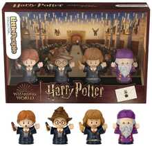 Figuuride komplekt Mattel Fisher-Price Little People Harry Potter and the Sorcerers Stone HVG45, 7 cm, 4 tk