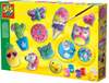 Loominguline komplekt SES Creative Casting & Painting Happy Figures S01133