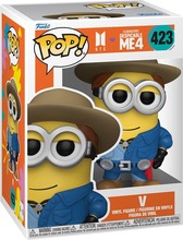 Vinüülfiguur Funko Pop BTS x Despicable Me 4 - V