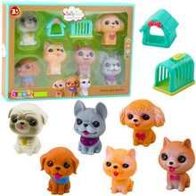 Mängukoerad Lean Toys, 6 tk