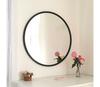 Peegel Kalune Design Ayna A710, must, 60 x 60 x 2,2 cm