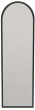 Peegel Kalune Design Emma, must, 50 x 160 x 2,2 cm