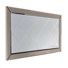 Peegel Kalune Design A330Y, hõbe, 130 x 65 x 2,2 cm