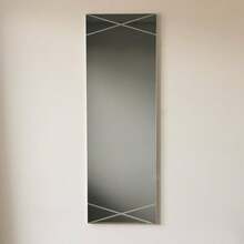 Peegel Kalune Design A321D, hõbe, 35 x 105 cm