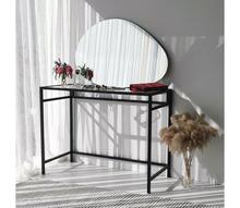 Peegel Kalune Design Porto Ayna, must, 90 x 60 cm, ovaalne