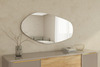 Peegel Hanah Home Bella, must, 60 x 120 x 2,2 cm