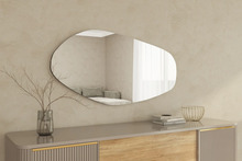 Peegel Hanah Home Bella, must, 60 x 120 x 2,2 cm