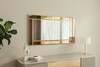 Peegel Hanah Home Pierre, pronks valge, 60 x 120 x 2,2 cm