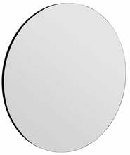 Peegel Kalune Design Zeos, must, 70 x 70 x 2,2 cm