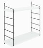 Seinariiul Kalune Design Armoni 2, 72 x 20 x 58 cm, valge/must