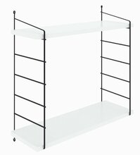 Seinariiul Kalune Design Armoni 2, 72 x 20 x 58 cm, valge/must