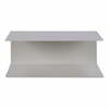 Seinariiul Actona Joliet, 35 x 20 x 14 cm, valge
