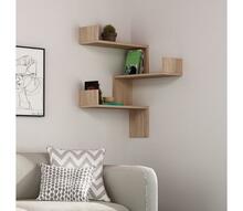 Nurgariiul Kalune Design Luksa 776HMS1715, 90 x 60 x 60 cm, tamm (pruun)