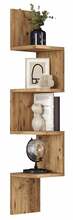 Seinariiul Kalune Design WL9-A, 22 x 117,2 x 22 cm, pruun