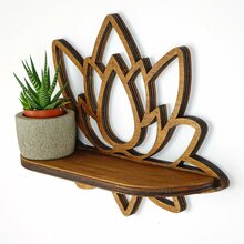 Seinariiul Kalune Design RAF264, 33 x 26 x 10 cm, pähkel