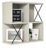 Seinariiul Kalune Design Extra 845HCT1616, 60 x 24 x 60 cm, kreem/must