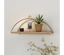 Seinariiul Hanah Home CM-030-SRK, 41 x 17 x 16 cm, kuldpruun