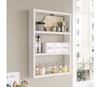 Seinariiul Kalune Design PR1 956LCS2721, 43,2 x 9 x 60 cm, valge